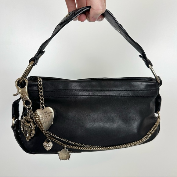 Juicy Couture Charm Leather Shoulder Bag - Picture 1 of 14